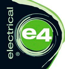 e4 electrical logo